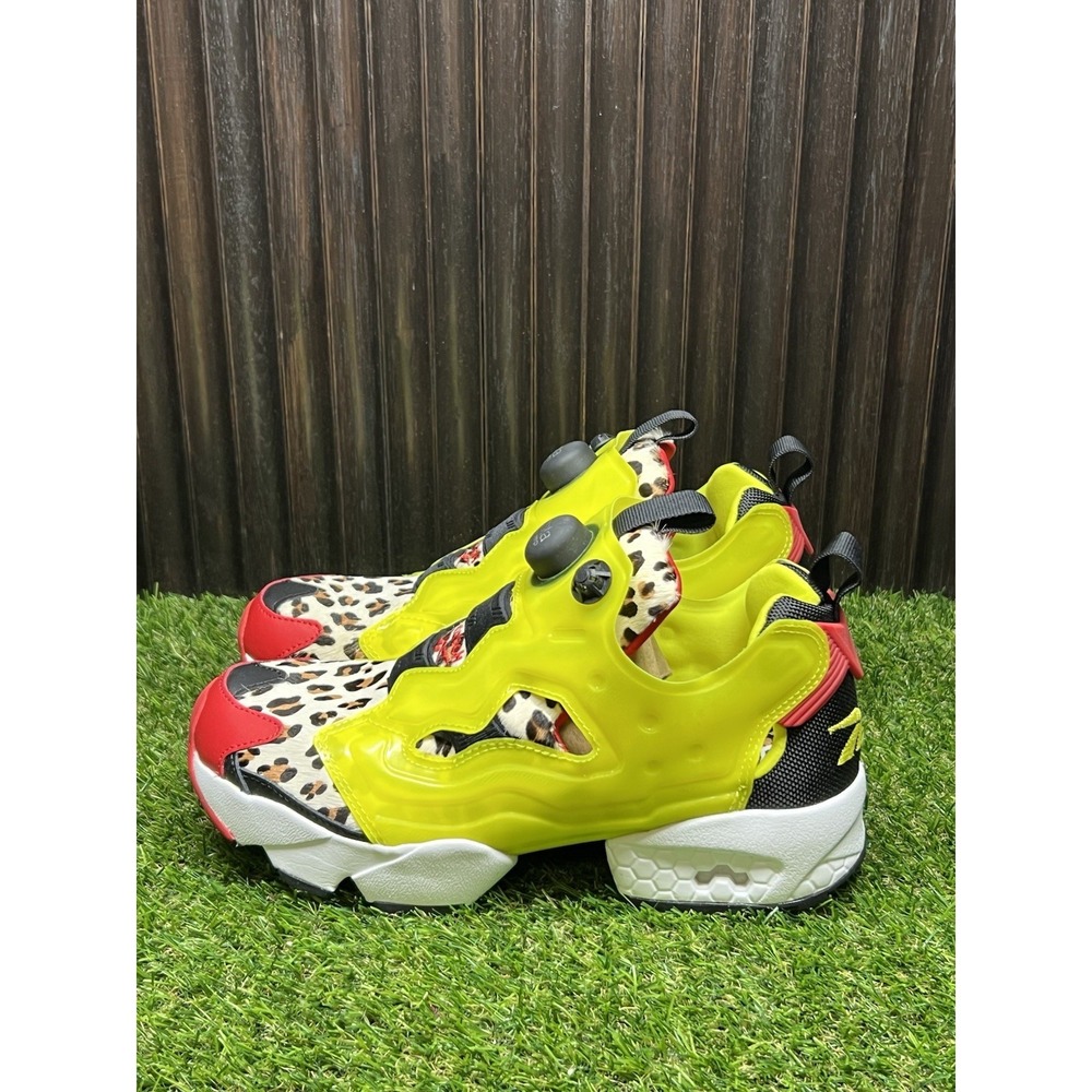 Size 8.5 - atmos x Reebok Instapump Fury Citron Animal FZ4432